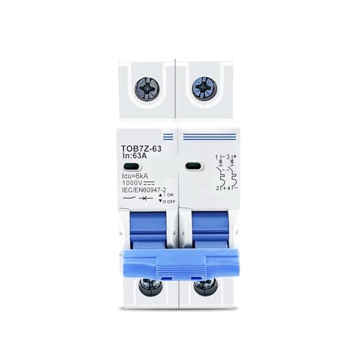 Disjoncteur solaire 16A pour éviter les surcharges sur circuit DC 1000V