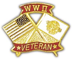 WWII Veteran Lapel Pin