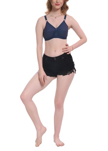 Image of Elina Women's 100% Cotton Regular Full Coverage T-Shirt Bra (Enora)