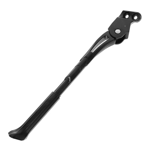 TOVINANNA アルミ合製自転車キックスタンド 調節可能 軽量設計 滑り止め付き マウンテンバイク対応 用 安定サポート 自転車用サイドスタンド