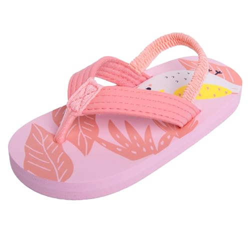 Boys Girls Strap Flip Flops Sandals Cute Cartoon Unicorn Shark Toddler Flip Flop Kids Pool Beach Flat Slide Summer Water Shoes2