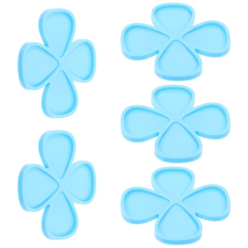 AKOOSY 5個 シリコン製ギターピックモールド 柔軟性と使いやすさ エポキシ樹脂対応 ギター ベース ウクレレ用楽器アクセサリー ジュエリー