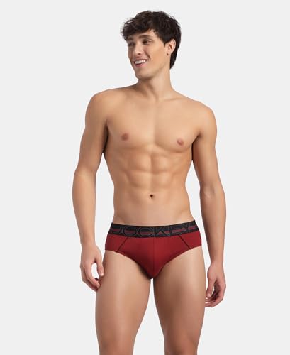Image of Jockey US14 Men Super Combed Cotton Solid Brief with Ultrasoft Waistband (Colors & Prints May Vary)
