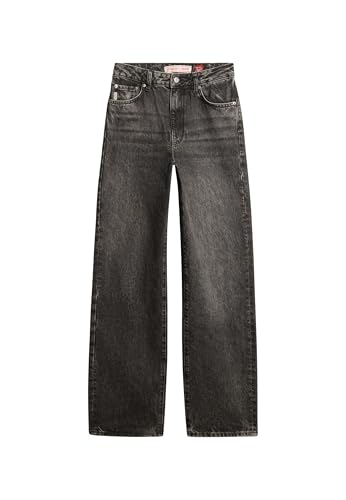 Jeans large coton biologique femme Superdry - vue 2