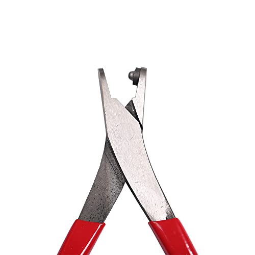 Leg Band Pliers Chicken Leg Rings Pliers, Leg Band Application Pliers For Poultry Chickens Ducks Pheasants Chuckers Steel Red #TOP2