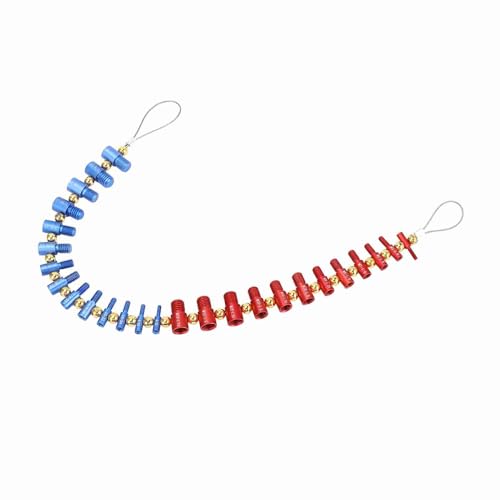 Jauge de boulon et écrou métrique pour identifier les filetages en zone d'accès difficile