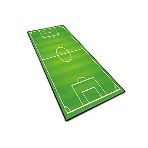 AEREY Spielteppich 40x180cm Teppich Bodenmatte FüR Den Heimbereich Kinderzimmer Spiel Fussball...