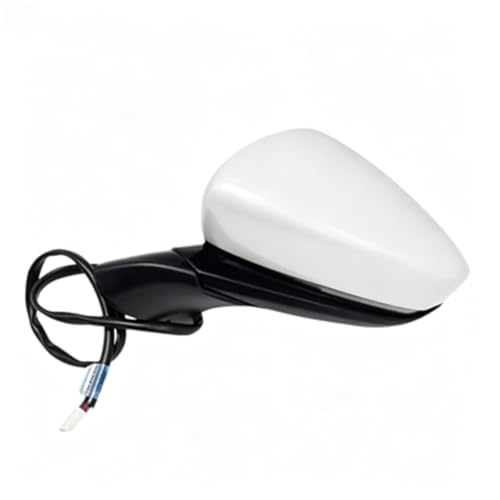 Rétroviseur blanc 8 broches pour Mazda CX-30 avec miroir électrique