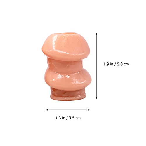 HEALLILY 2Pcs Peni' S- Ring Man Ejaculatie Vertraging Ring Vibratie Uithoudingsvermogen Vibrator Slips Trainer Voorhuid Blokkeren Ring Extension Cover Sm Speelgoed - Image 6