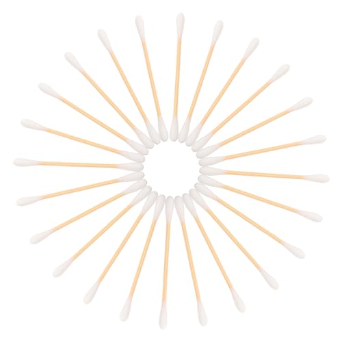 PartyKindom 200pcs Microblading Cotton Buds Safety Applicator Swabs Multipurpose for Cleaning Beauty
