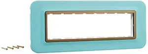 Anchor By Panasonic 66808SBG Roma Urban Modular Polycarbonate 8M Curve (Sea Blue, Pack of 10)