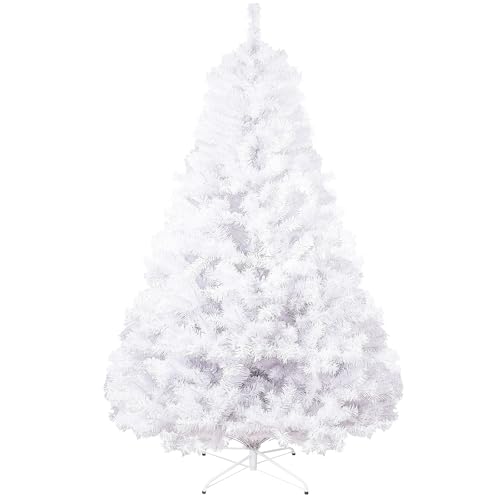 Árvore de Natal artificial, altura de 150 cm, material PVC, decoração de casa para Natal, com suporte de metal, decoração de Natal fácil montagem