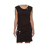 Regulär geschnitten Ragwear Kleid Damen Penelope 2111-20010 Schwarz Black 1010, Größe:M