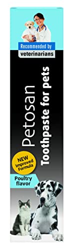 Petosan Zahnpasta für Tiere - Doppelpack - 2 x 50 ml (2 x 70g)