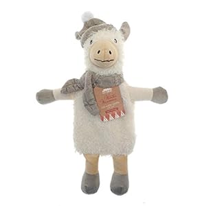 Warmwaterkruik met eenhoorn mops pinguïn aap pluche super zachte cover premium natuurlijk rubber 1 liter Hot Water Bag…