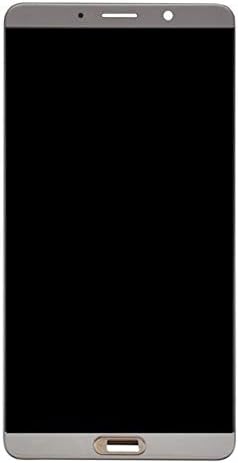 Lysee Mobile Phone LCD Screens - 10PCS Back Glass Cover Replacement for Samsung Galaxy S6 G920 G920F SM-G920F G9200 Battery Door housing with Sticker - (Color: Golden)