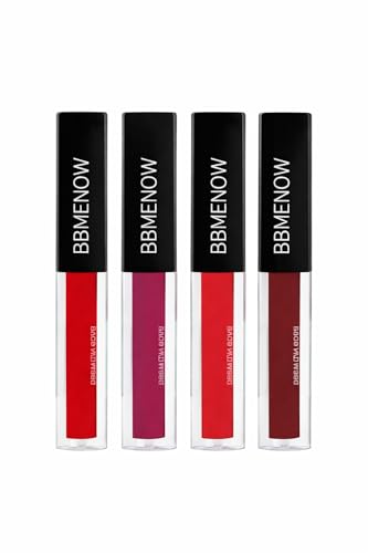 Image of BBMENOW Professional Full Face Makeup Mega Combo Kit for Women with Eyeshadow Palette, Liquid Matte Lipsticks, Foundation, Primer, Face Powder, Makeup Fixer, Illuminator, Contour Stick, False Lashes, Beauty Blender & Makeup Brush Set