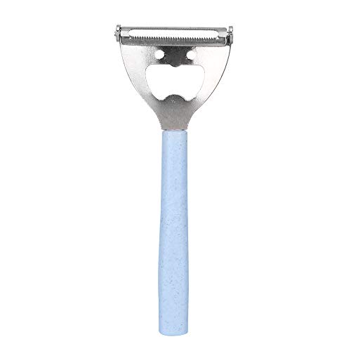 GAOYOO Cortador Multifuncional De Zanahoria Patata Cortadora Trigo Mango De Paja Pelador De Frutas Y Verduras Abridor De Cerveza De Acero Inoxidable