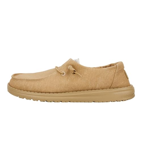 Image of HEYDUDE Women's Wendy Stretch Canvas Slip On Shoes | Easy On Loafer