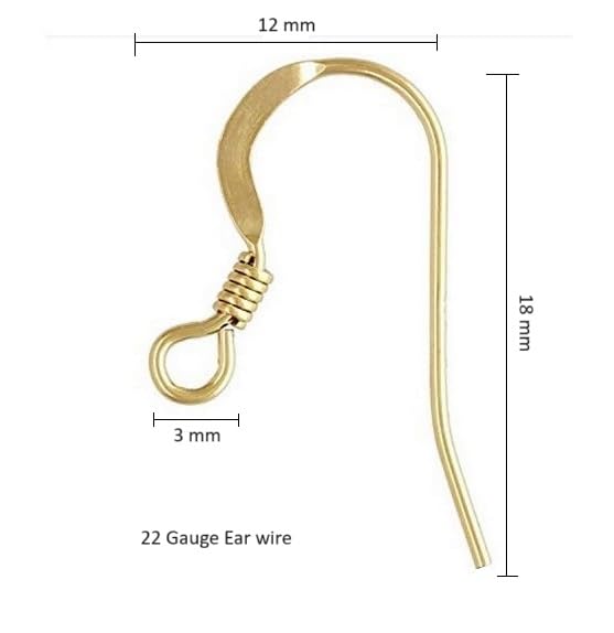 42 Piece Gold Plated Fishhook Earwires Brass & Steel 21 Gauge Jewelry Making Supplies 42 Piece Gold Plated Fishhook Earwires Brass & Steel 21 Gauge Jewelry Making Supplies