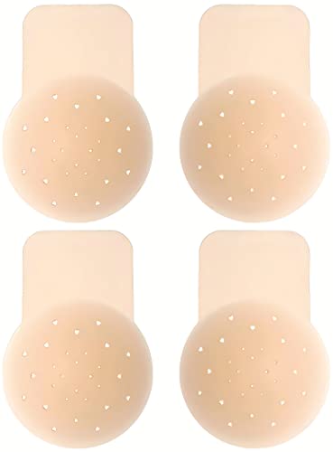 Audeln Adhesive Bra Strapless Sticky Invisible Push Up Silicone Bra For Backless Dress With Nipple Covers Nude #TOP3