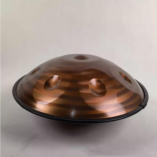 Handpan ORANGES acero 22 pulg 9 notas Gold-440H miniatura 5