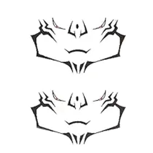 Ryomen Sukuna Tattoo Stickers Character Cosplay Props Costume Decoration Accessories (02)