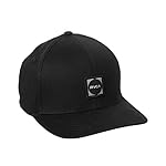 RVCA mens Flexfit Curved Brim Fitted HatHat - Image 4