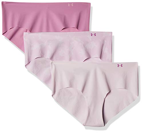 Image of Under Armour Women's Deprecated-3-pack Pure Stretch No Show Hipster Underwear, All-day Comfort Fit & Ultra-soft