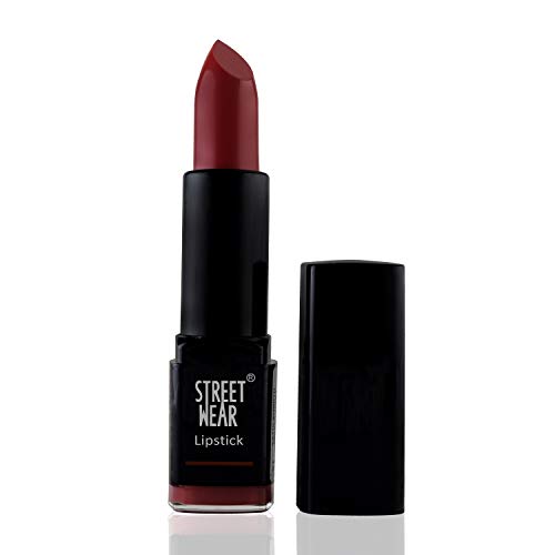 Image of Street Wear Satin Smooth Lipstick, Brave Red, 4.2g