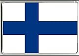 Kühlschrankmagnet mit Finnland-Flagge