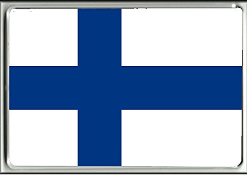 Kühlschrankmagnet mit Finnland-Flagge