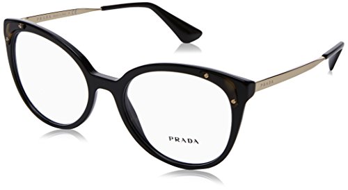 Preisvergleich Produktbild Prada Damen 0PR 12UV Brillengestell, Schwarz (Black), 62