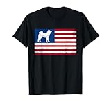 american akita dog 4 luglio us bandiera americana patriottica maglietta