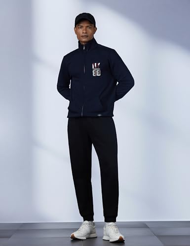 Image of Van Heusen Men's Cotton High Neck Sweatshirt