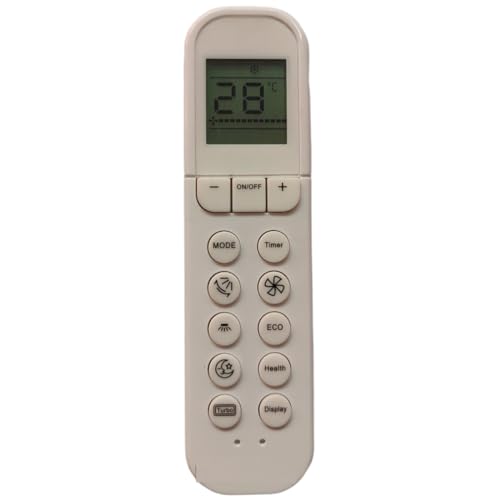 Image of Upix AC Remote No. 241 (No Backlight), Compatible /Replacement for TCL AC Remote Control (Exactly Same Remote Will Only Work)