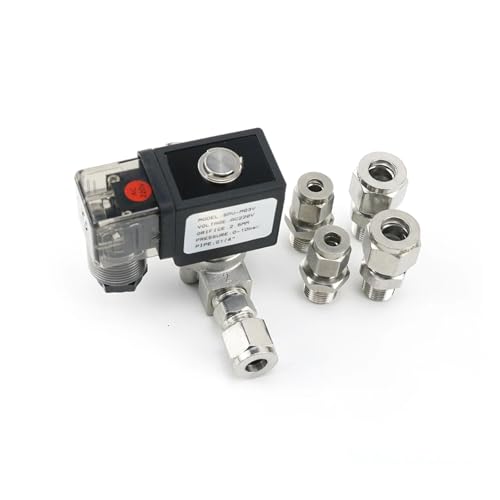 Électrovanne normalement fermée G 1/4 inox VX2120-08-SS-NC DN8 12V - 6