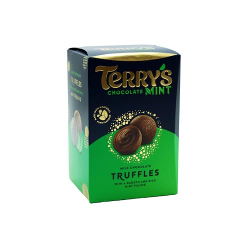 Terrys Chocolate Mint Truffles | Terrys Chocolates Mint | Stocking Filler | Chocolates | Christmas Gifts | Stocking Filler | Festive Chocolate | Christmas Gifts | 200g