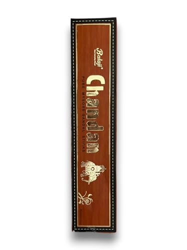 Balaji Incienso Chandan Sandalo - Pure Mysore Sandal Sticks