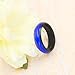 Oneress Adjustable Color Changing Mood Ring, Stainless Steel Retro Couple Rings, Fashionable Romantic Wedding Band for Men and Women Y1854 Black 8