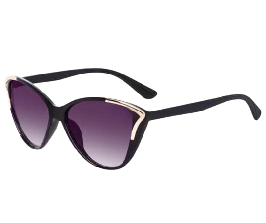 mh fashion Stylish Cat Eye Sunglasses for Women and Girls, Golden edge Frame, UV Protection Lenses, Suitable for Party, Events, Outdoors, Driving, Beach and Golf.-picture-44