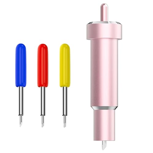 VIKDOOK Lâmina de ponta fina, lâmina de corte profundo, lâmina de corte de substituição, compatível