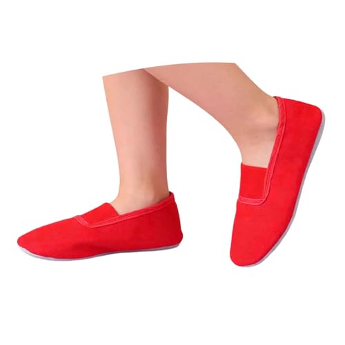 Ballet Shoes for Girls Leather Full Sole Fashion 2026 Dance Ballerina Shoes Lightweight Stretchy Performance Loafers