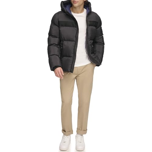 Tommy Hilfiger Men's Ghost Logo Print Puffer Jacket2