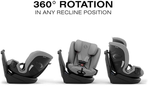 Callisto G 360 Select Rotating All-in-One Convertible Car Seat - Grey - 1