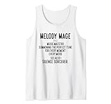 Melody Mage - maestro de la musique convoquant la mélodie parfaite pour chaque instant chaque humeur - silence sorcier Bureau Espace de travail parfait Humour Humoristique Employé Sarcasme Vie de bureau Bourreau de travail Collègue Café Bureau Humour