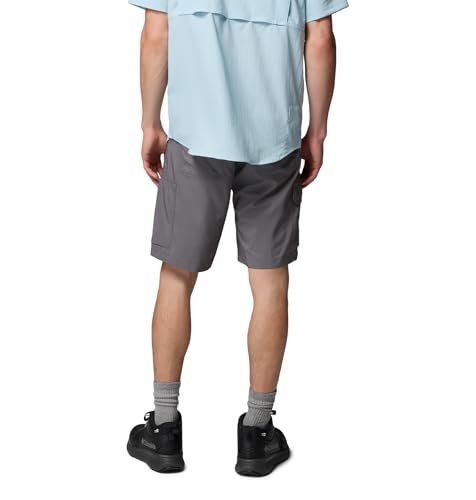 Columbia Silver Ridge Utility-Cargo-Shorts für Herren, Cargo-Wandershorts, City Grey, W28/L10 – Ansicht 2