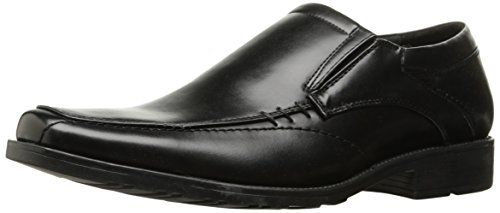 Kenneth Cole REACTION Men's Slick Deal Slip-On Loafer, Black, 11 M US