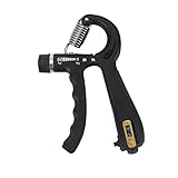 Fortalecedor de Agarre,Fortalecedor de Antebrazo con Empuñaduras Ajustables de Contador Fortalecedor con Ejercitador de Dedo de Resorte de Acero Inoxidable para Muñecas fuertes Dedos Antebrazo,5-60 kg