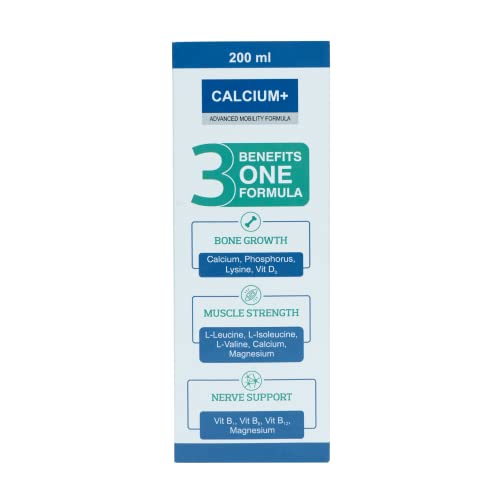 PET360-Calcium-Advanced-Mobility-Formula-with-Premium-Combination-of-Calcium-Amino-Acids-Vitamins-200-ml-for-Dogs-Cats-Pack-of-2